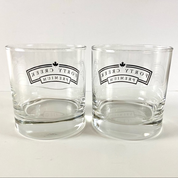 Set of 2, ✨New in Box✨Forty Creek Premium Whiskey Glasses - Picture 5 of 7